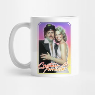 Captain & Tennille / Retro Fan Art Design Mug